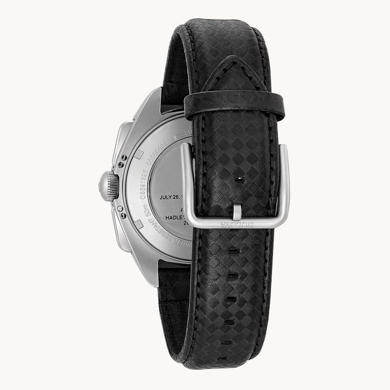 Bulova Lunar Pilot Men s Special Edition Black Dial Steel Watch Bulova